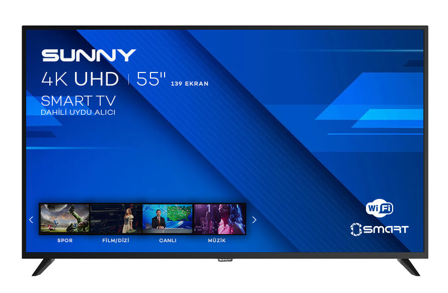 TV HD LED T2 55 CM SMART ANTARION Connectée