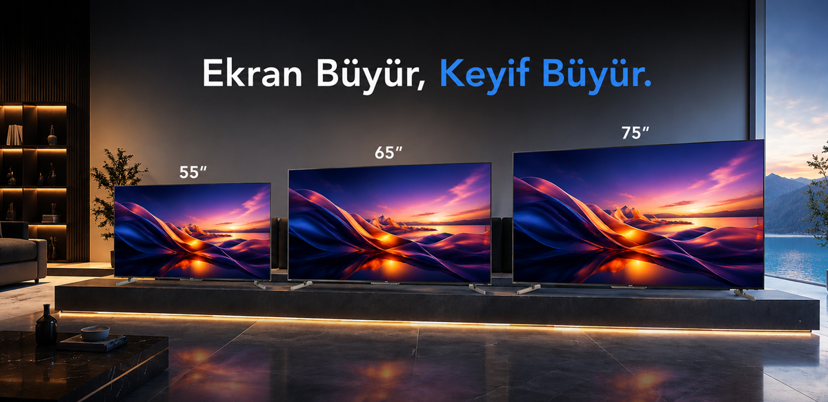 SUNNY PLUS QLED 4K UHD webOS TV Serisi – Ekran Büyür, Keyif Büyür