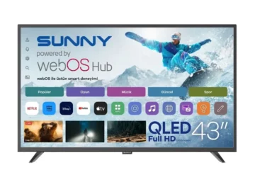 SUNNY 43’’ FHD QLED webOS 2.0 Smart TV SN43QAL540