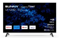 SUNNY 55’’ Frameless UHD 4K Tizen TV SN55FMN501